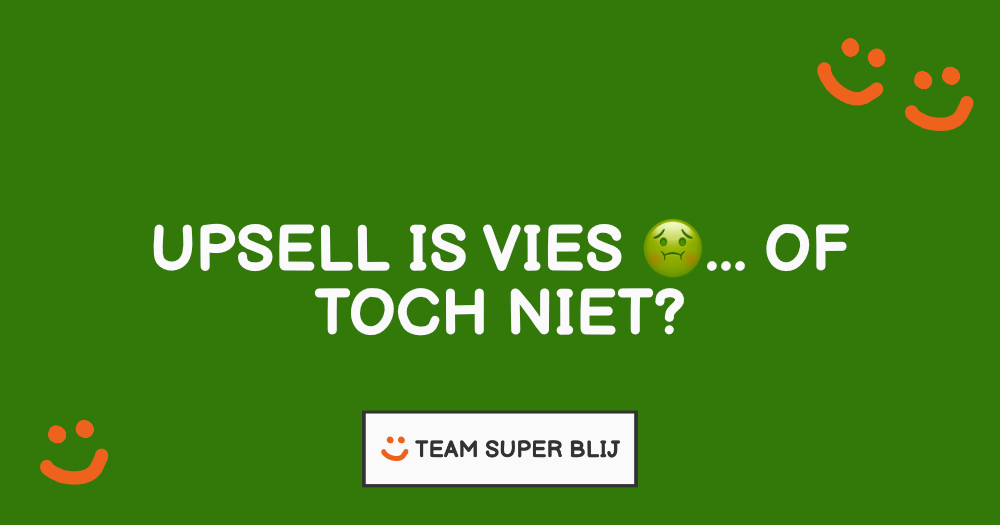 Upsell is vies.. of toch niet