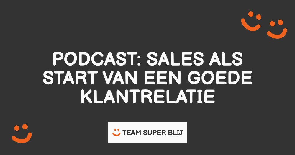 SALES ALS START VAN EEN GOEDE KLANTRELATIE MET FABIAN HOOGLAND