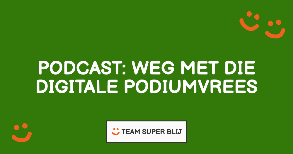 Weg met die digitale podiumvrees met Anthony Clifford